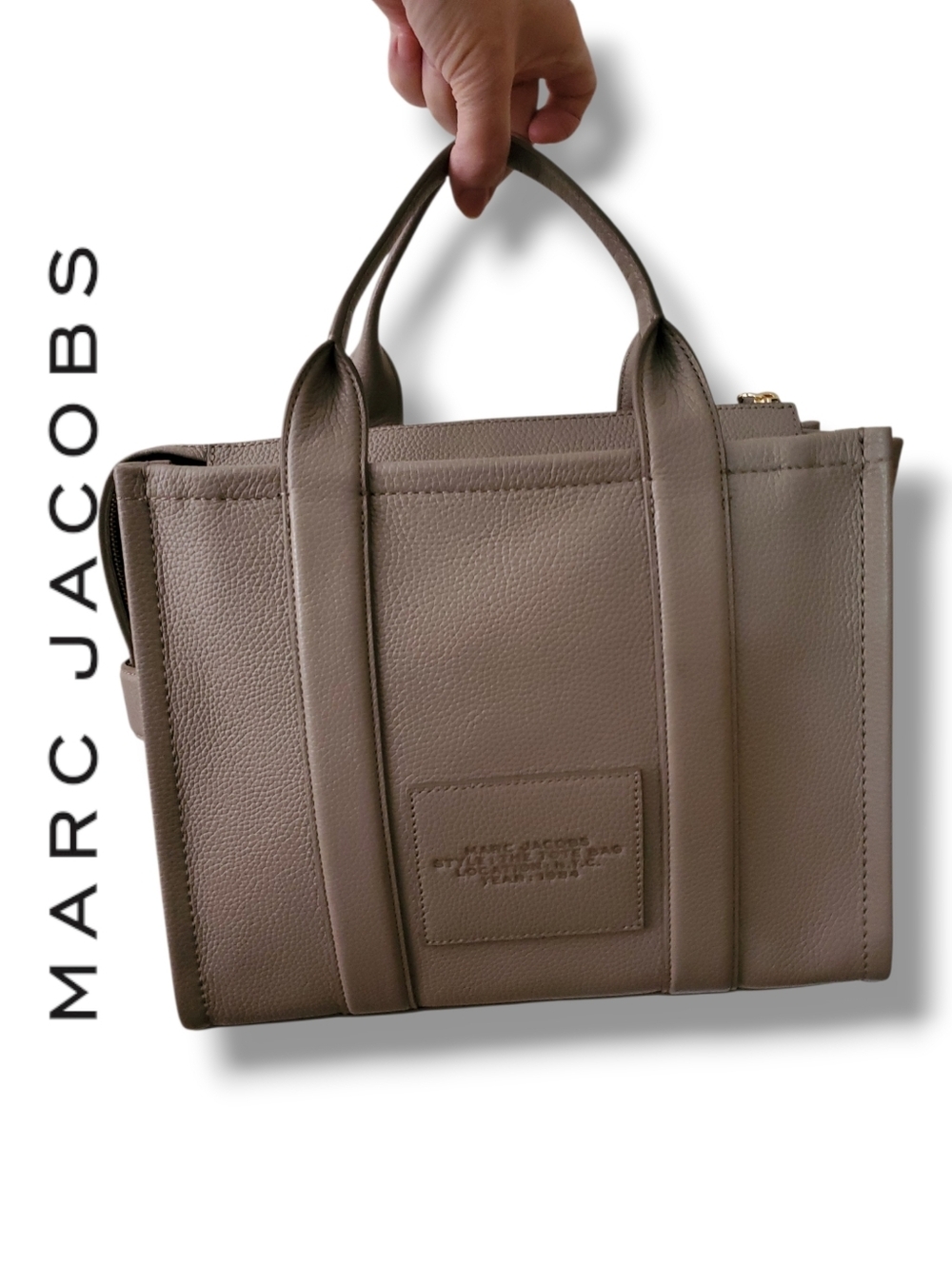 Marc Jacobs The Tote Bag in Taupe - Picture 4 of 17